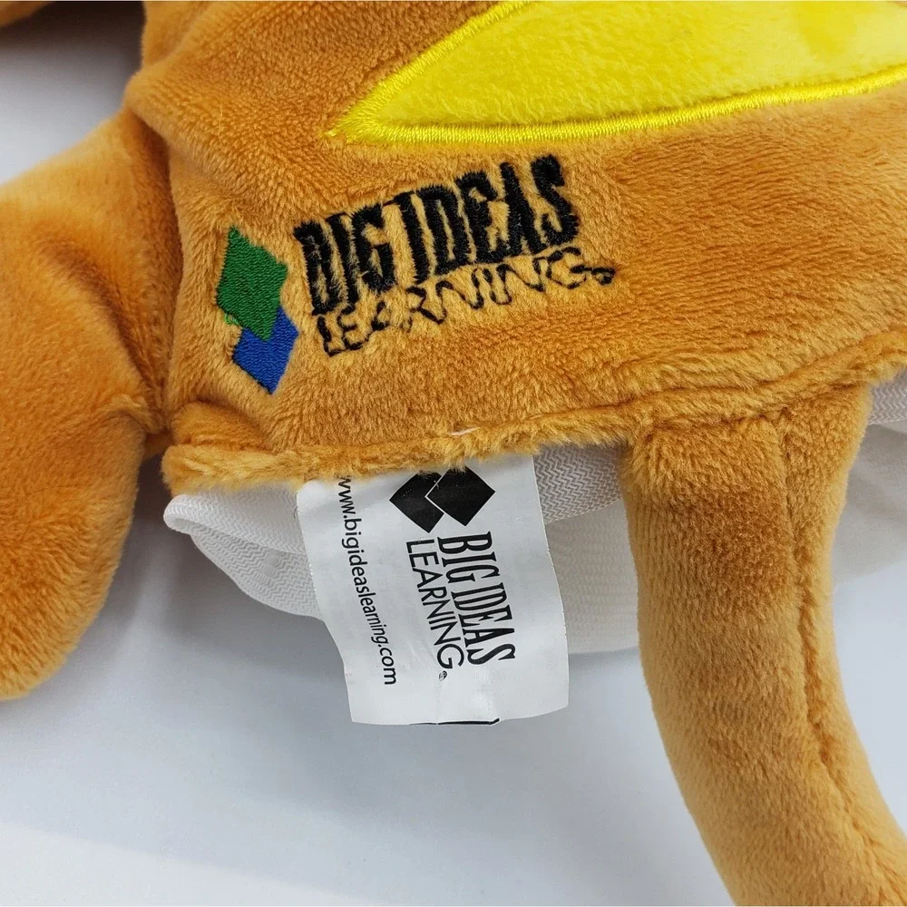 Hand Puppet Descartes Big Ideas‎ Orange Cat Hand Puppet Plush Learning Toy
